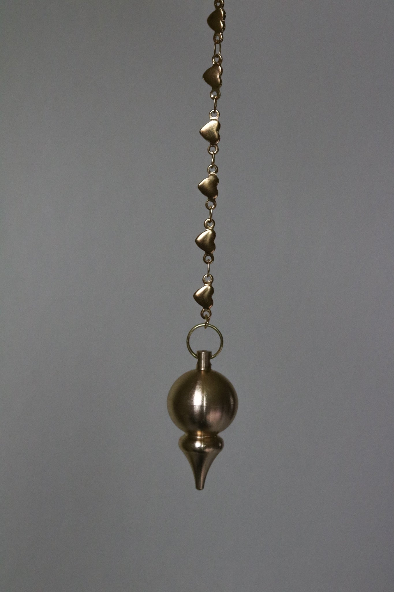 Golden Hearts Pendulum